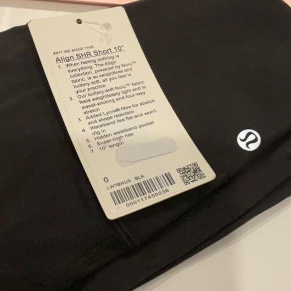 C - Lululemon Align Super High Rise Short *10"
Black - Picture 4 of 4
